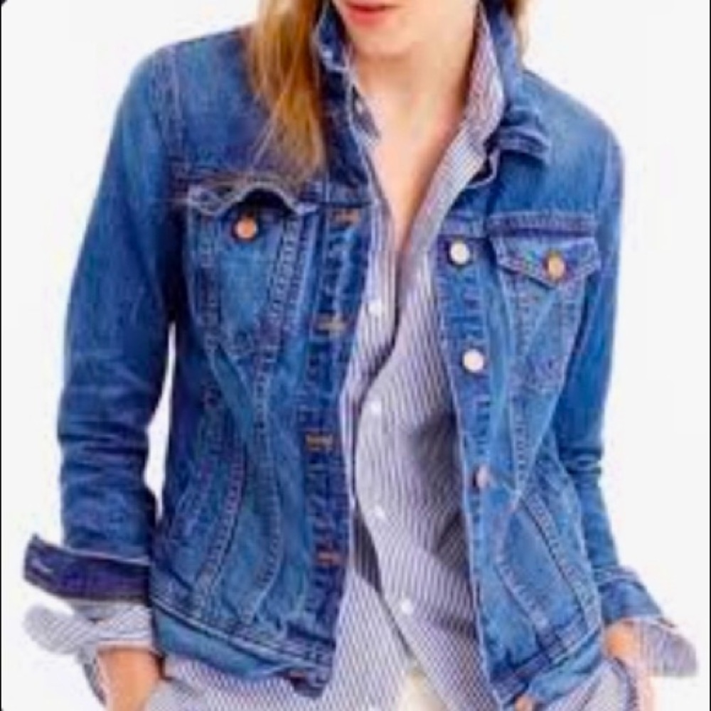 J Crew Classic Denim jacket